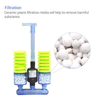 Filtar za akvarij spužvasti filtar za riblje s potopnom pumpom za vodu i biokemijski spužvasti filter za cirkulaciju vode