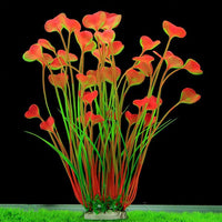 40cm水族館植物装飾蝶形プラスチック人工水槽装飾草装飾植物水族館用