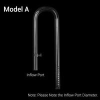 skimmer Glass lily pipe spin surface inflow outflow 13/17mm aquarium water plant tank filter ADA quality Fish Tank Filter
