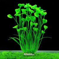 40 cm akvarieplantedekoration sommerfugleform plast kunstig akvarium dekorative græsprydplanter til akvariet