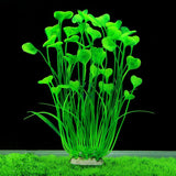 40 cm akvarieväxtdekoration fjärilsform plast konstgjord akvarium dekorativa gräsprydnadsväxter för akvarium