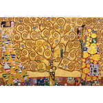 Wandkunst, handgemaltes Klimt-Leinwandgemälde, Klimt-Goldener-Baum-Gemälde, Wandkunst, Heimdekoration