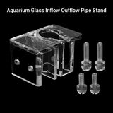 Aquarium Lily Pipe Inflow and Outflow with Surface Skimmer Glass 13mm 17mm for Aquarium Filter Planted Fish Tank Filter