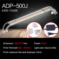 SUNSUN ADP Aquarium Led Lighting Clip-on Lamp for Aquarium 6500-7500K Ultra Thin Alloy Aluminum Lights Fish Tank Lamps