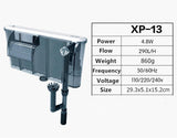 XP 05/09/11/13 Akvaarion ulkoisen suodattimen ylivuotolaatikko vesiputousvesipumppu aktiivihiilisienilevy akvaariosuodattimelle