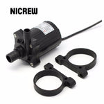 170GPH 650L/H Aquarium Submersible Electric Water Pump Pomp for Pond Garden Fountain Waterfall DC24V No plugs DC40-2470