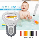 2 in 1 PH Chlorine Meter Tester Chlorine Water Quality Testing Device CL2 Measering Tool for Aquarium Spa Swimming Pool