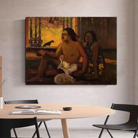 Paul Gauguin Hand Painted Oil Painting Unintentional Work Abstract People Nordic Classic Retro Decor