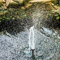 Mini fontana solare ad energia solare Caratteristica dell'acqua Piante Pompa Fontana Decorazione del giardino Piscina Stagno Acquario Cascata Bagno per uccelli