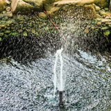 Mini Solar Fountain Soldrevet Vand Feature Planter Pumpe Springvand Havedekoration Pool Dam Akvarium Vandfald Fuglebad