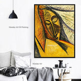 Ručně malovaná olejomalba Pablo Picasso Hlava spící ženy