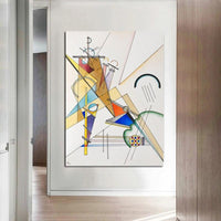 Χειροποίητες ελαιογραφίες Τέχνη τοίχου Wassily Kandinsky Διάσημη περίληψη