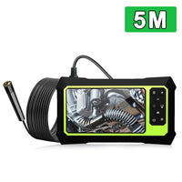 Caméra endoscope industrielle 1080P 4.3 pouces LCD numérique 8mm objectif caméra serpent étanche caméra endoscope pour inspection des égouts de voiture