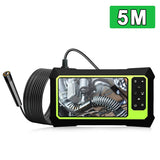 Caméra endoscope industrielle 1080P 4.3 pouces LCD numérique 8mm objectif caméra serpent étanche caméra endoscope pour inspection des égouts de voiture