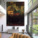 Handmålade berömda Claude Monet hörnet av en studio 1861 konst abstrakta oljemålningar