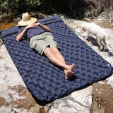 空氣床墊充氣床墊便攜式野營墊雙人睡墊超輕折疊床旅行睡墊