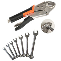 Conjunto de ferramentas manuais multifuncionais 55 peças kit de ferramentas de reparo do carro catraca chave de soquete chave de fenda chave de fenda alicate martelo com caixa