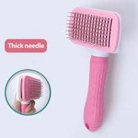 Cat Comb Dog Brush Pet Hair Remover Pet Removes Undercoat Tangled Hair Grooming Dogs Accessories Cleaning Supplies Hair Tools