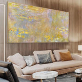 Ručne maľovaný impresionizmus Claude Monet Olejomaľba na stenu pre