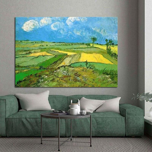 Hand Painted Impressionist Van Gogh Summer Oil Paintings Canvass For living Room Decor
