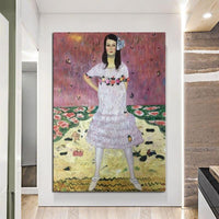 Χειροποίητη Σειρά Πίνακας Κλασικής Πίνακας με Ελαιογραφίες Παγκόσμιας Διάσημης Πίνακας Κλασικού Madan Primavisi Gustav Klimt