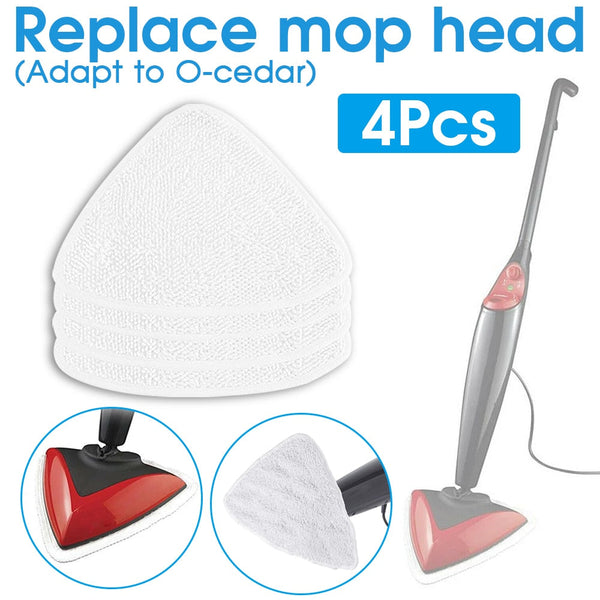 4pcs/lot Replacement Mop Head Microfiber Mop Pads Floor Cleaning Head Reusable Home Cleaning Tools Mop Accessories for Vileda