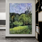 Paul Gauguin Queen's Mill Hand Painted Oil Painting Abstract Landscape Classic Retro Room Living Decor