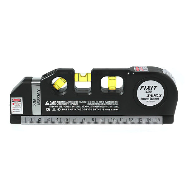 Multipurpose Laser Level Horizon Vertical Measure Laser tape Measure Leveling Device Aligner Standard Rulers Building Tools