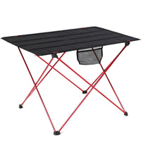 Sammenklappeligt campingbord Sammenklappeligt picnicbord Aluminiumslegering Ultralet udendørs grillturistbord Bærbare rejsemøbler