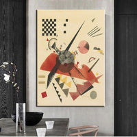 Modern Art Abstract Painter Wassily Kandinsky Hand Painted Classic Canvas Room