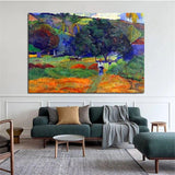 Hand Painted Oil Painting Art Canvas French Paul Gauguin Nordics