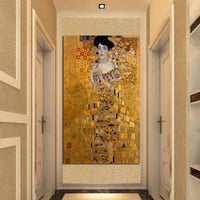 Håndmalet Retro Berømte Gustav Klimt Adele Bloch Bauer I Oliemalerier Moderne Vægkunstrum