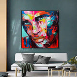 Portrait Canvas Painting Art Home Office Club Bar Mural Poster