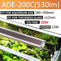 110-220V SUNSUN ADE Aquarium Lamp Plant SMD LED rasvjeta Svjetlo od aluminijske legure za akvarijum Aquatic Lamps 12W 14W 18W 24W
