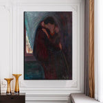 هنرهای مدرن نقاشی رنگ روغن انتزاعی بوسه نقاشی شده با دست کلاسیک گوستاو کلیمت