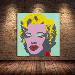 Andy Warhol manu picta Oleum Paintings Moribus Women Effigies Abstractum Wall Art Canvas Decors
