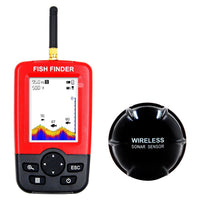Lac mer pêche intelligent Portable détecteur de poisson alarme de profondeur capteur Sonar sans fil leurre de pêche sondeur détecteur de pêche pêche en lac