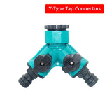 ប្រព័ន្ធធារាសាស្រ្ត DIY Drip ប្រព័ន្ធស្រោចស្រពសួនទឹកដោយខ្លួនឯង ឧបករណ៍សម្រាប់សួនទឹកដោយខ្លួនឯង និងឧបករណ៍ Hose Micro Drip Y-Type Connectors