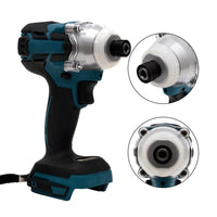 WAKYME 18V Cordless Electric Screwdriver Brushless Power Screw Driver Impact Wrench Power Tool Drill for Makita DTD154 Battery
