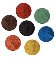 Çimentoja e pigmentit të oksidit të hekurit që ngjyros ngjyrën e kuqe të verdhë të zezë të gjelbër blu pastel DIY