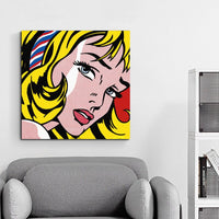 Lichtenstein Modern Beauty Avatar HQ Toile Impression Peinture CADRE DISPONIBLE