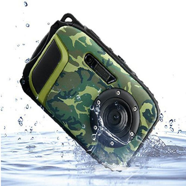 New 16Mp Digital Camera With 10M Waterproof +8X Digital Zoom + 2.7 Inch Screen Free Shipping