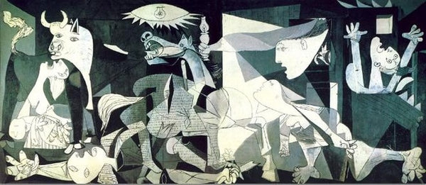 Picasso Guernica Famous Painting HQ Canvas Print Artwork Reproduction