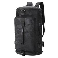 Θύρα φόρτισης USB Ανδρικό σακίδιο πλάτης Εξωτερική τσάντα ταξιδιού για γυμναστήριο Αδιάβροχη τσάντα κυνηγιού πεζοπορίας για ψάρεμα μεγάλης χωρητικότητας