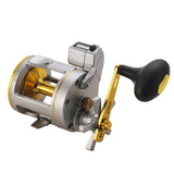 6.3/1-Geschwindigkeitsverhältnis Low Profile Baitcasting Angelrollen 18 + 1BB Metallspulenräder für Lake River Fishing Tools