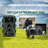 Outdoor Mini Trail Camera 4K HD 1080P Infrared Night Vision Motion Activated Hunting Waterproof Wildlife Cameras