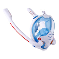 Podvodná potápačská maska ​​proti zahmlievaniu na celú tvár Šnorchlovanie Dýchacie masky Bezpečné vodotesné vybavenie na plávanie pre dospelých