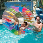 पूल गेम के लिए पुन: प्रयोज्य ग्रीष्मकालीन जल रोलर लाइटवेट पीवीसी सामग्री बच्चों के जन्मदिन के उपहार के लिए पूल सहायक उपकरण