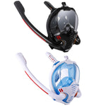 Podvodna potapljaška maska ​​proti rosenju, celoobrazna potapljaška maska, dihalne maske za snorkljanje, varna nepremočljiva plavalna oprema za odrasle