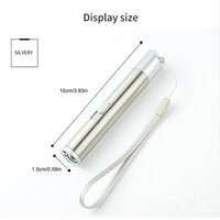 Pointer USB Charging Rechargeable 3-in-1 Flashlight Infrared Multifunction UV Teaching Lighting Gifts Pet Training